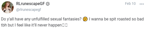 RLrunescapeGF Nude Leaked Onlyfans Photo RLrunescapeGF Nude Leaked Onlyfans Photo