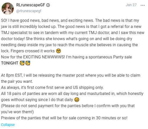 RLrunescapeGF Nude Leaked Onlyfans Photo RLrunescapeGF Nude Leaked Onlyfans Photo