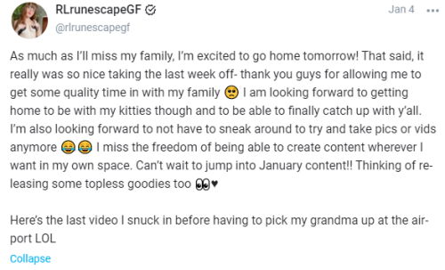 RLrunescapeGF Nude Leaked Onlyfans Photo RLrunescapeGF Nude Leaked Onlyfans Photo