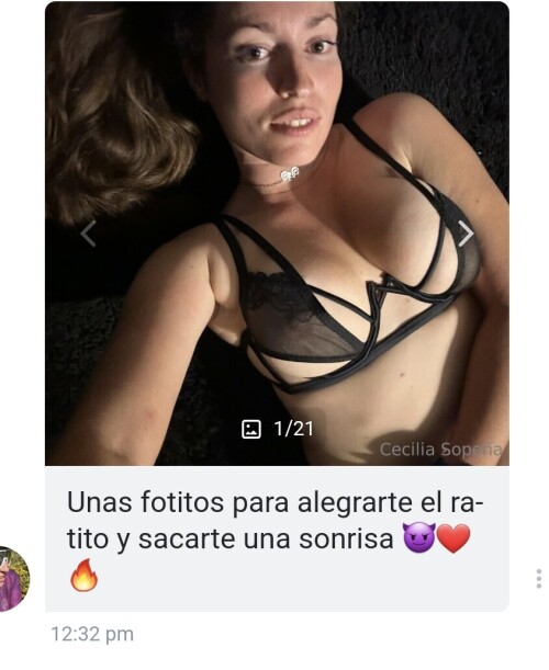 Cecilia sopeña Nude Leaked Onlyfans Photo Cecilia sopeña Nude Leaked Onlyfans Photo