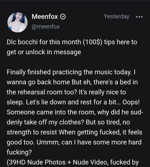 Meenfox Nude Leaked Onlyfans Photo Meenfox Nude Leaked Onlyfans Photo