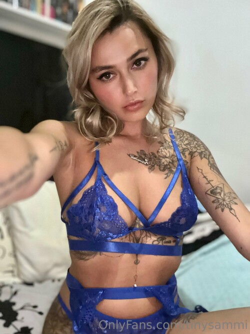 SammieJaz / tinysammie / Selene / Callie T / Samjaz Nude Leaked Onlyfans Photo