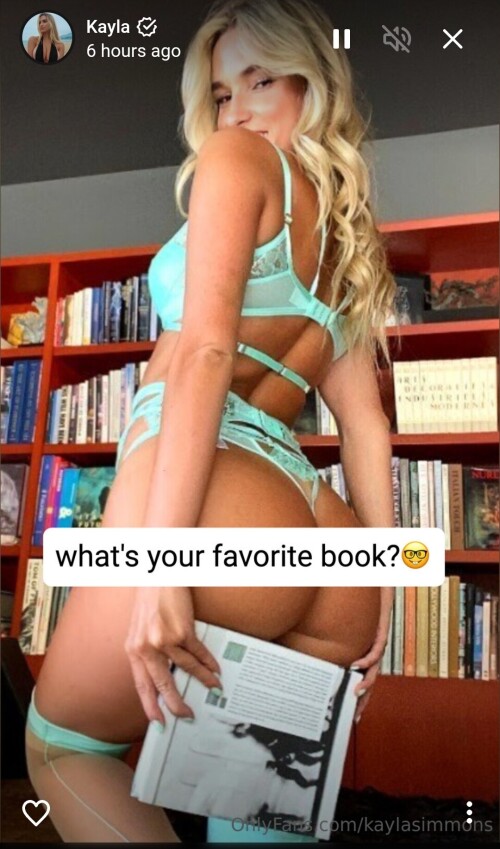 Kayla Simmons Nude Leaked Onlyfans Photo