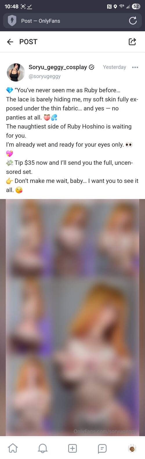 Soryu Geggy cosplay | Soryugeggycosplay Eugenia Haruno Nude Leaked Onlyfans Photo
