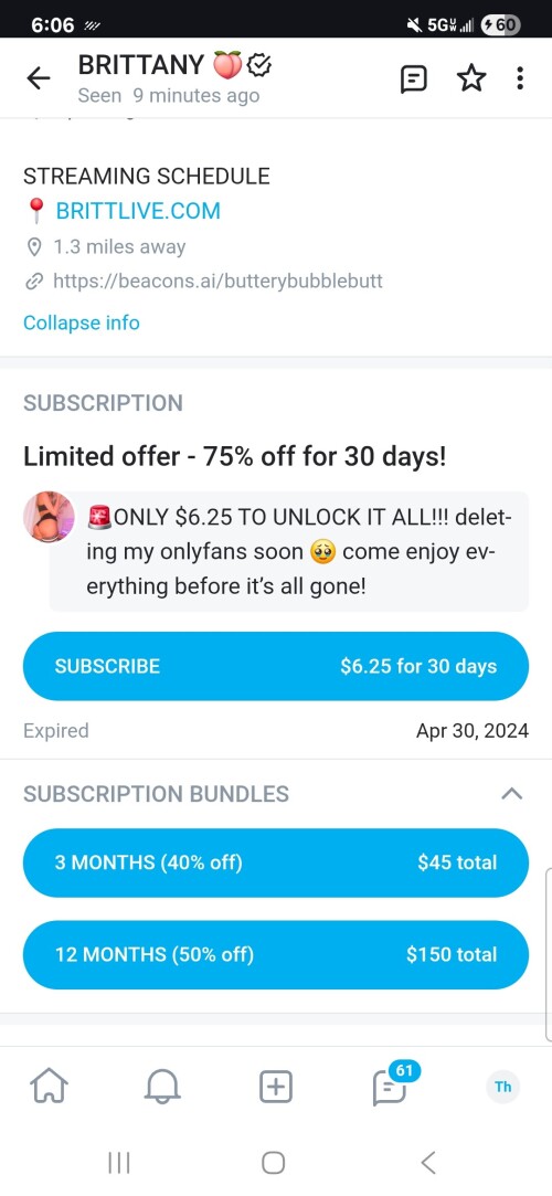 Butterybubblebutt / Brittany Benz Nude Leaked Onlyfans Photo