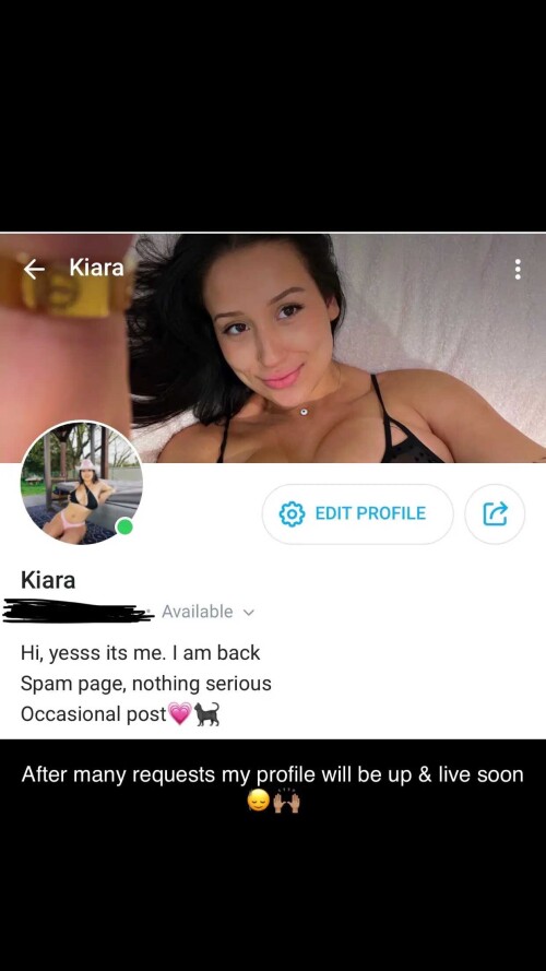 kiaraofficial Nude Leaked Onlyfans Photo