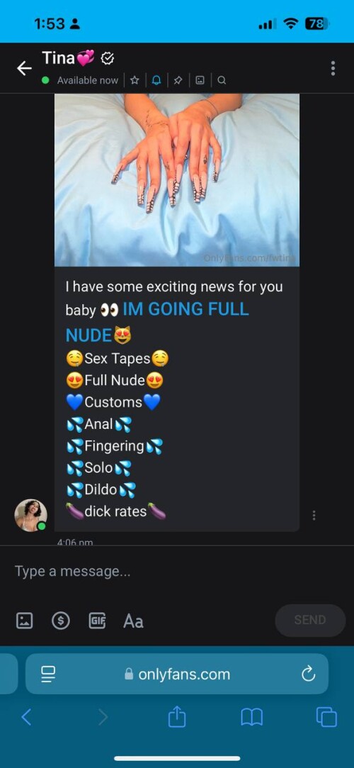 fwtina | tina_042 Nude Leaked Onlyfans Photo fwtina | tina_042 Nude Leaked Onlyfans Photo