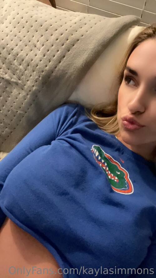 Kayla Simmons Nude Leaked Onlyfans Photo