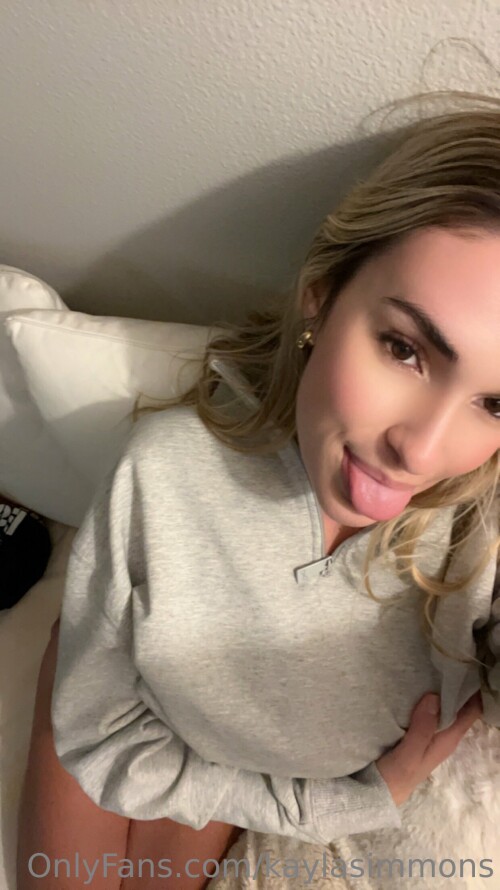 Kayla Simmons Nude Leaked Onlyfans Photo
