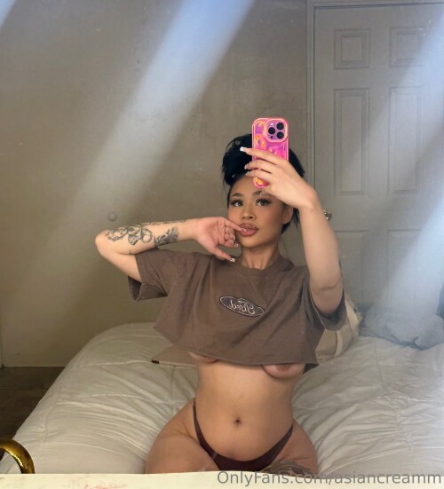asiancreamm Nude Leaked Onlyfans Photo