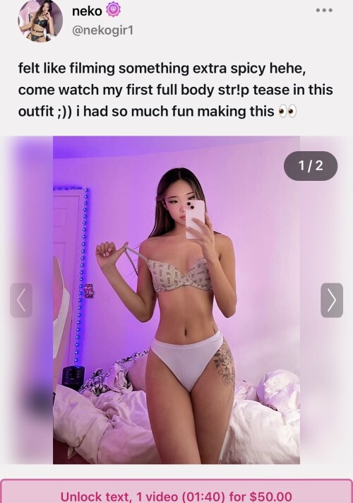 nekogir1 / goodgirl1 / Gracesongx Nude Leaked Onlyfans Photo nekogir1 / goodgirl1 / Gracesongx Nude Leaked Onlyfans Photo