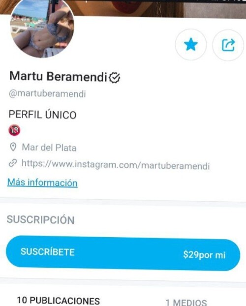 martuberamendi / lexycarter 🇦🇷 Nude Leaked Onlyfans Photo