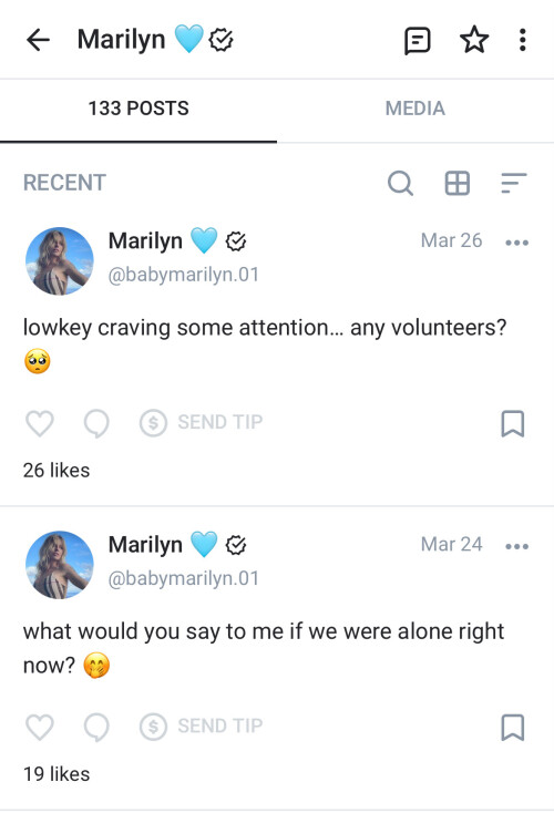 Marilyn - themarilynm - spilled_milk Nude Leaked Onlyfans Photo Marilyn - themarilynm - spilled_milk Nude Leaked Onlyfans Photo
