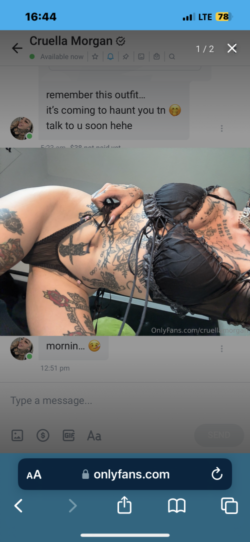 Cruellamorgan Nude Leaked Onlyfans Photo Cruellamorgan Nude Leaked Onlyfans Photo