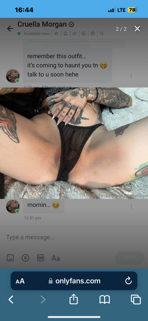 Cruellamorgan Nude Leaked Onlyfans Photo Cruellamorgan Nude Leaked Onlyfans Photo