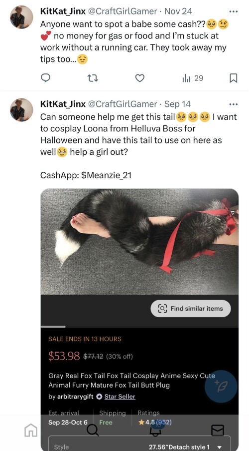 Jinxitsharley / kitkat_jinx Nude Leaked Onlyfans Photo