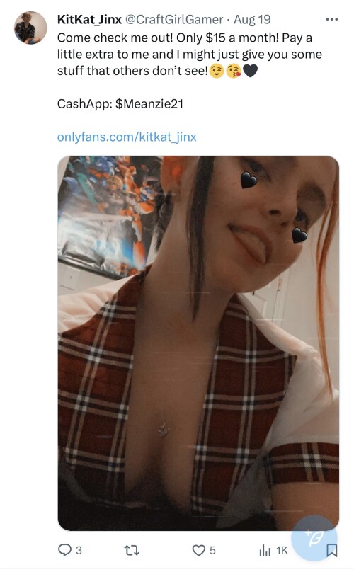 Jinxitsharley / kitkat_jinx Nude Leaked Onlyfans Photo