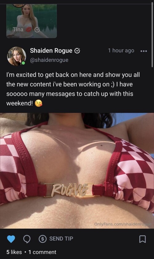 Shaiden Rogue / ShaidenRogue / Tworogues Nude Leaked Onlyfans Photo Shaiden Rogue / ShaidenRogue / Tworogues Nude Leaked Onlyfans Photo