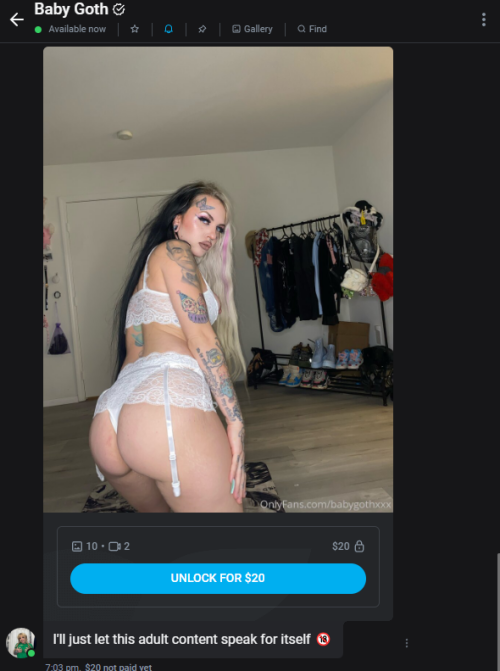 babygothxxx Nude Leaked Onlyfans Photo babygothxxx Nude Leaked Onlyfans Photo