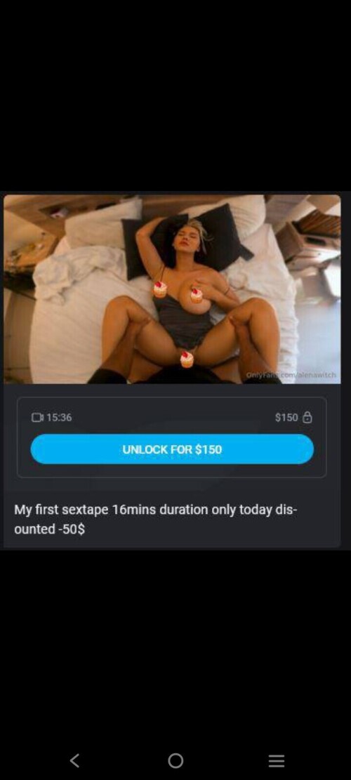 Alena Witch Nude Leaked Onlyfans Photo Alena Witch Nude Leaked Onlyfans Photo