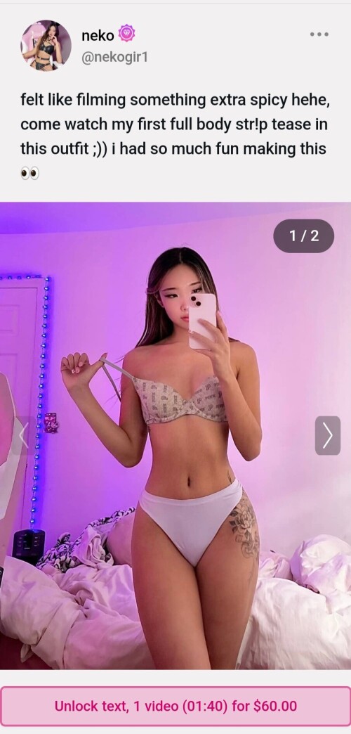 nekogir1 / goodgirl1 / Gracesongx Nude Leaked Onlyfans Photo nekogir1 / goodgirl1 / Gracesongx Nude Leaked Onlyfans Photo