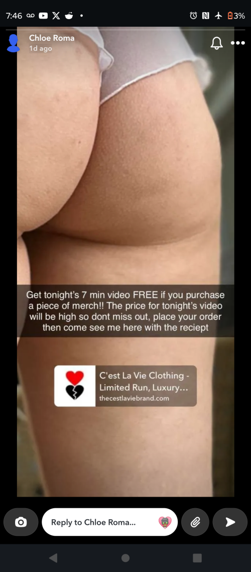 Roma Army / Chloe Roma Nude Leaked Onlyfans Photo Roma Army / Chloe Roma Nude Leaked Onlyfans Photo