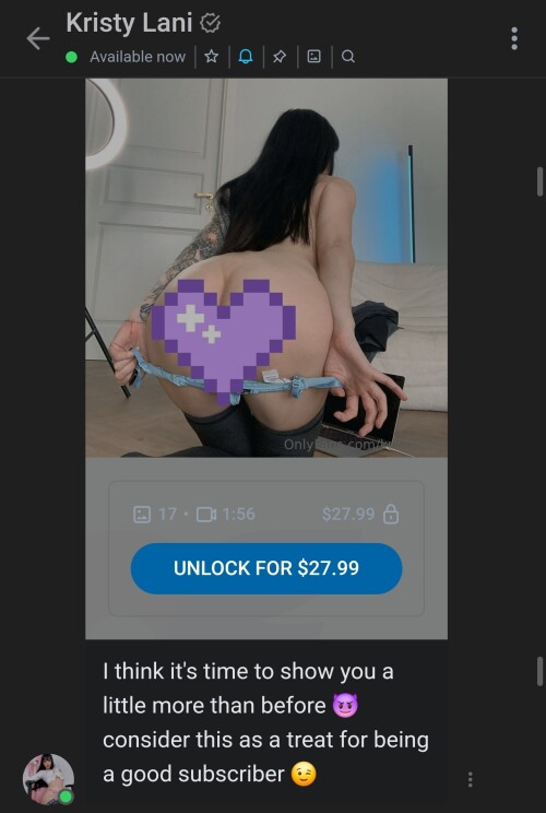 Kristy Lani Nude Leaked Onlyfans Photo