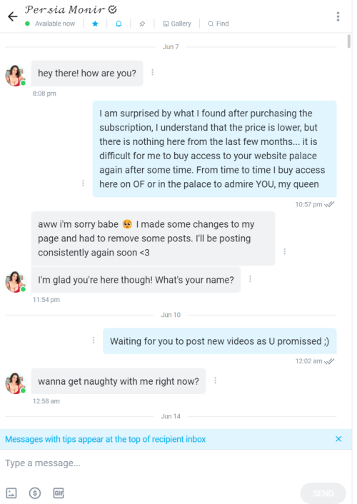 Persia Monir Nude Leaked Onlyfans Photo Persia Monir Nude Leaked Onlyfans Photo