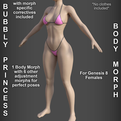 bubbly princess body morph for genesis 8 female 01affe4c665a3a4fc2.md