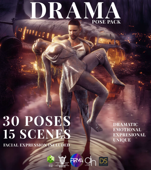 Drama - Pose Pack