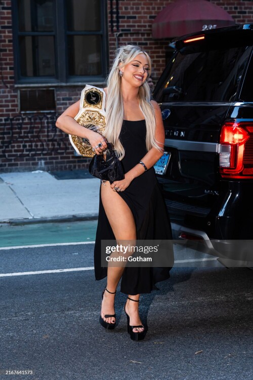 NEW YORK, NEW YORK - AUGUST 20: Liv Morgan attends 'The Crow' World Premiere at Village East by Ange