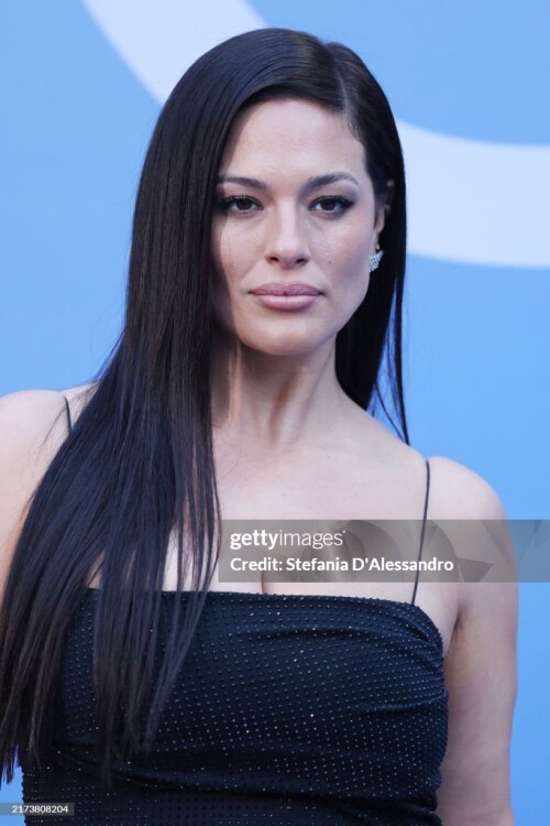 MILAN, ITALY - SEPTEMBER 22: Ashley Graham attends the CNMI Sustainable Fashion Awards 2024 during t