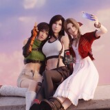 girls__selfie_time__ff7_remake_fanart__by_tommy_yu_dhdzxgqe77ac22e55a5cb92