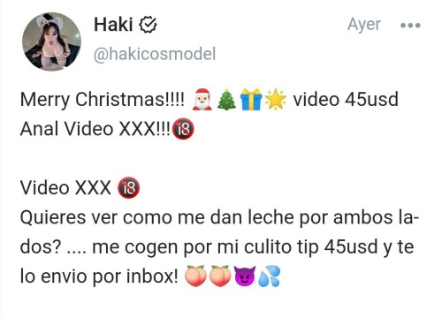 Hakicosmodel Nude Leaked Onlyfans Photo